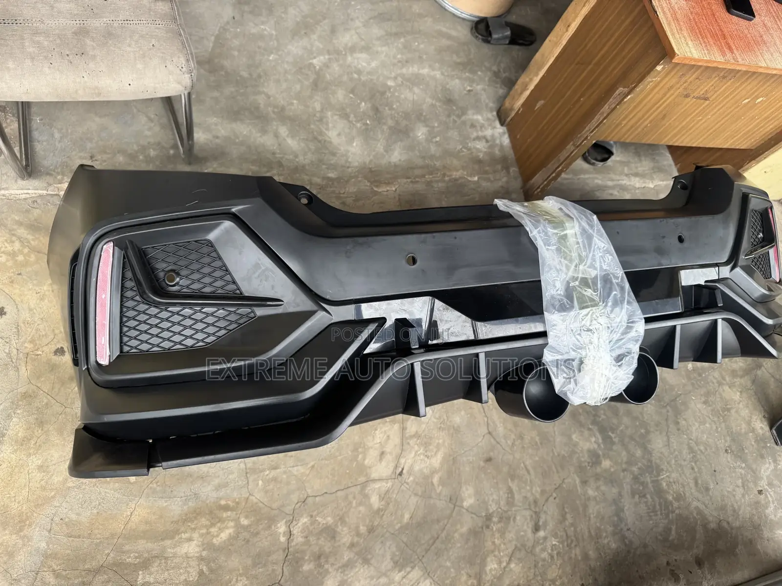 2016-2021 Honda Civic Sedan Rear Bumper Cover Panel Oem