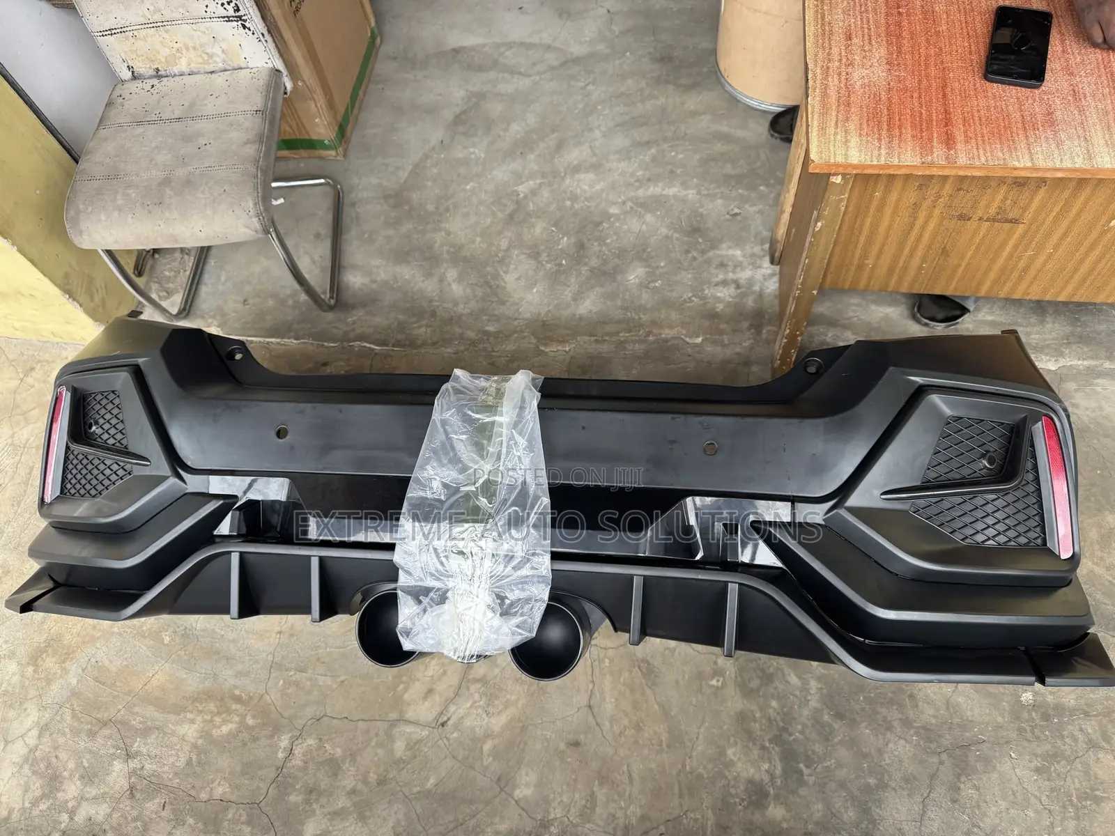 2016-2021 Honda Civic Sedan Rear Bumper Cover Panel Oem