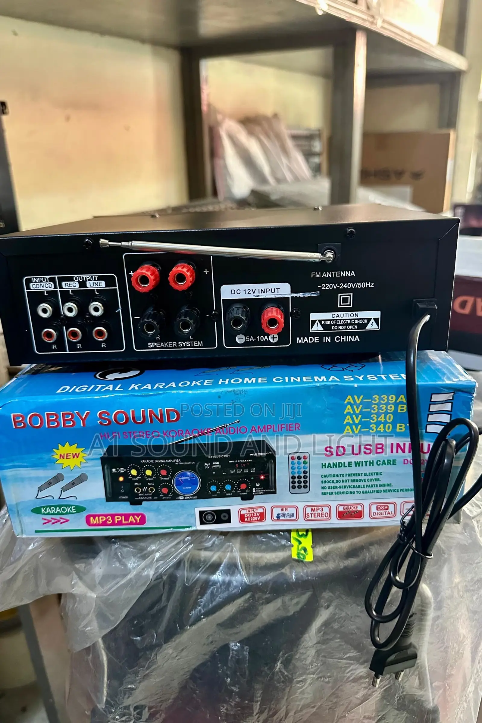Bobby Sounds Av Amplfier [ Av-339 ]