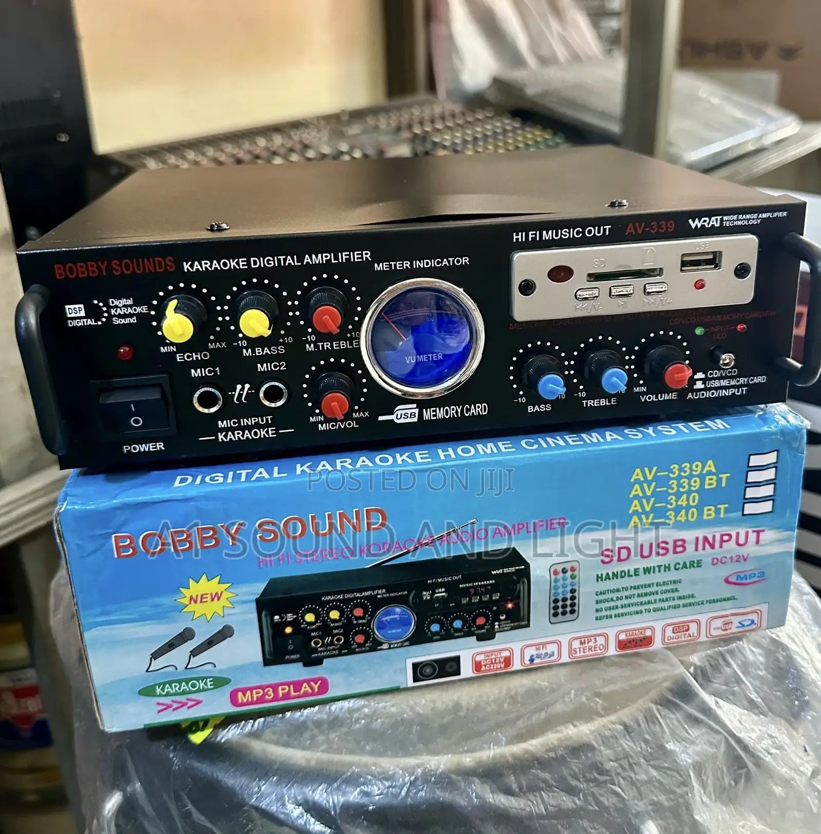 Bobby Sounds Av Amplfier [ Av-339 ]