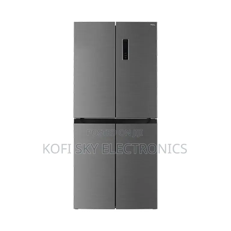 Tcl Fridge French Door 521 Ltr Inox Inverter