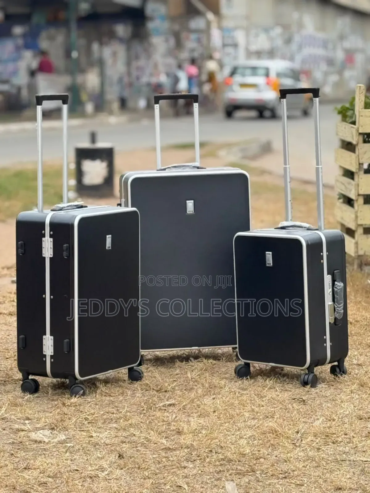 Pc Luggage Set Polycarbonate Aluminium Frame With Tsa Lock