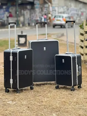 Pc Luggage Set Polycarbonate Aluminium Frame With Tsa Lock