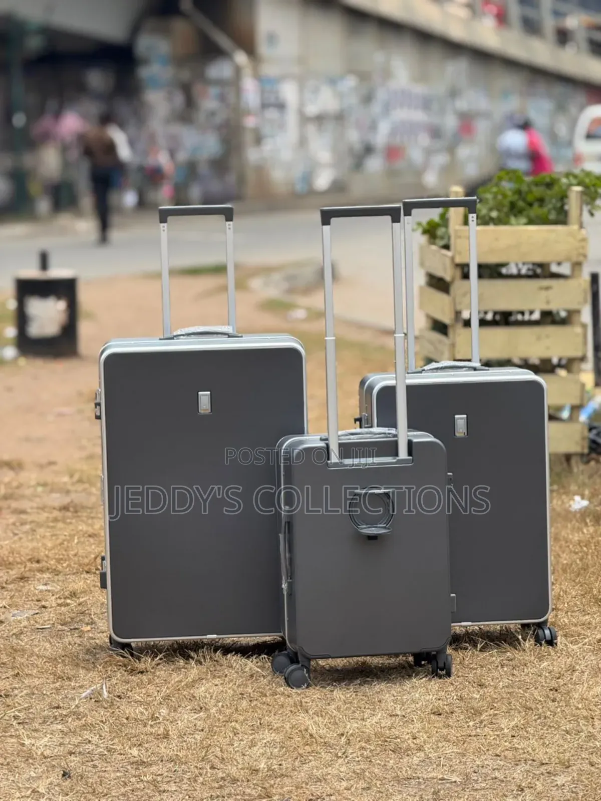 Pc Luggage Set Polycarbonate Aluminium Frame With Tsa Lock