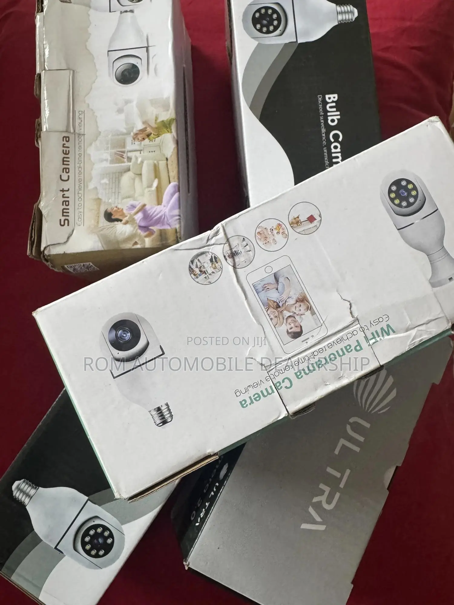 Smart Wifi Bulb Camera