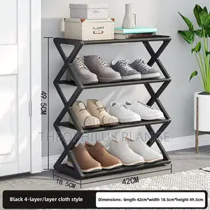 6 Steps Metal Shoe Rack
