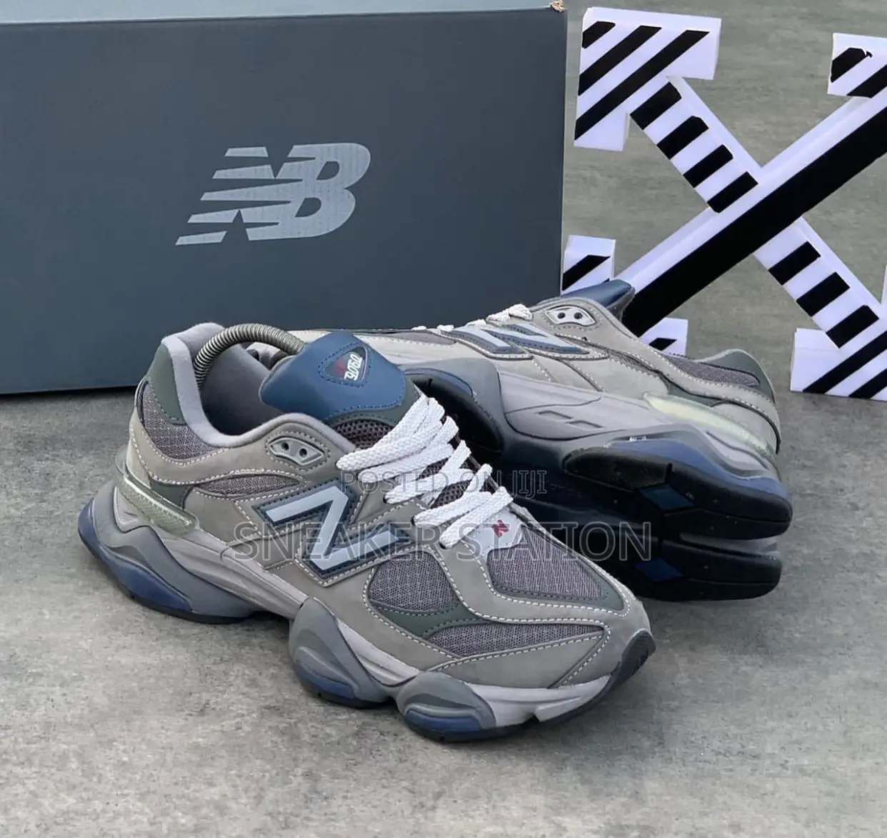 New Balance 9060 Grey Sneaker Available