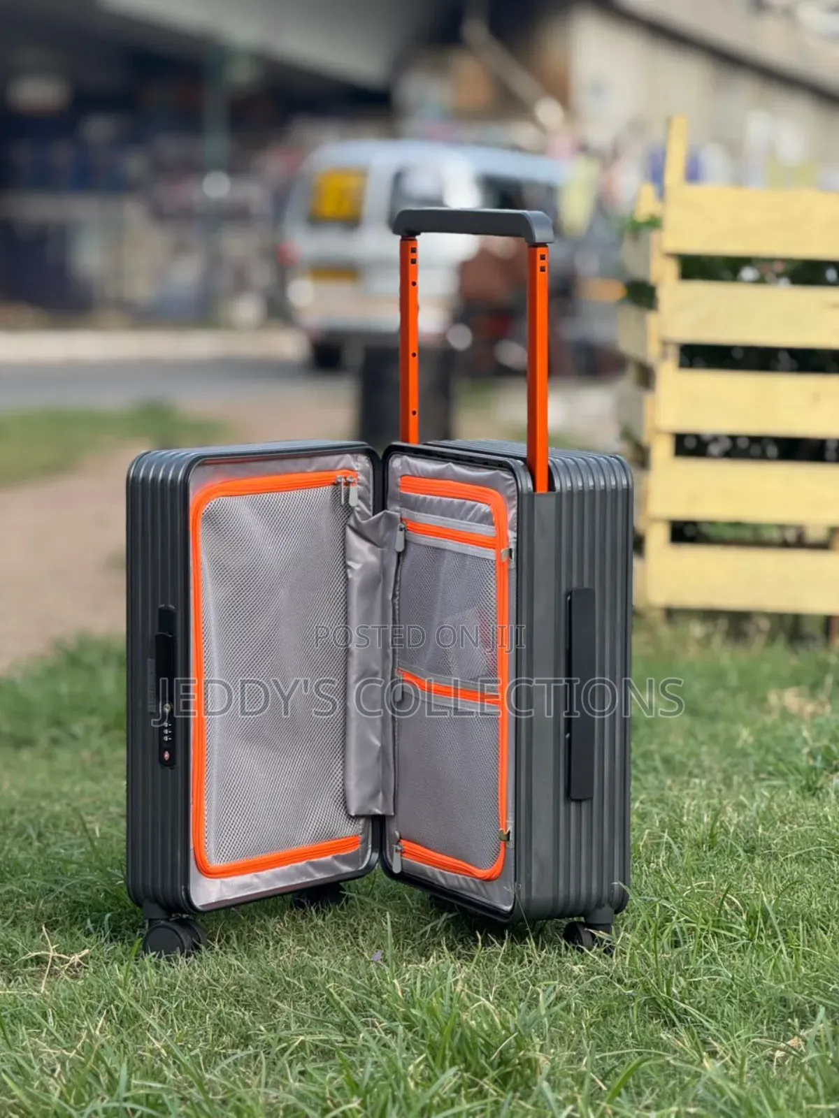 26",20 Inches Scratch Resistant Pc Trolling Case With a Carry-On