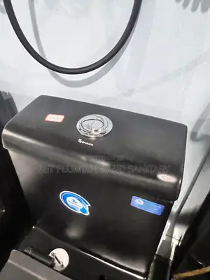 European All Black Water Closet_combined Wc_soft Close Wc_complete