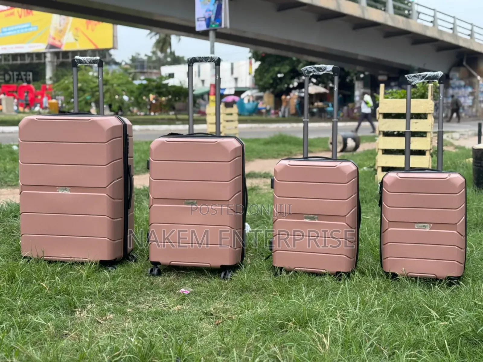 5in1 High-Quality Pp Luggage for Unisex Travelling Bag