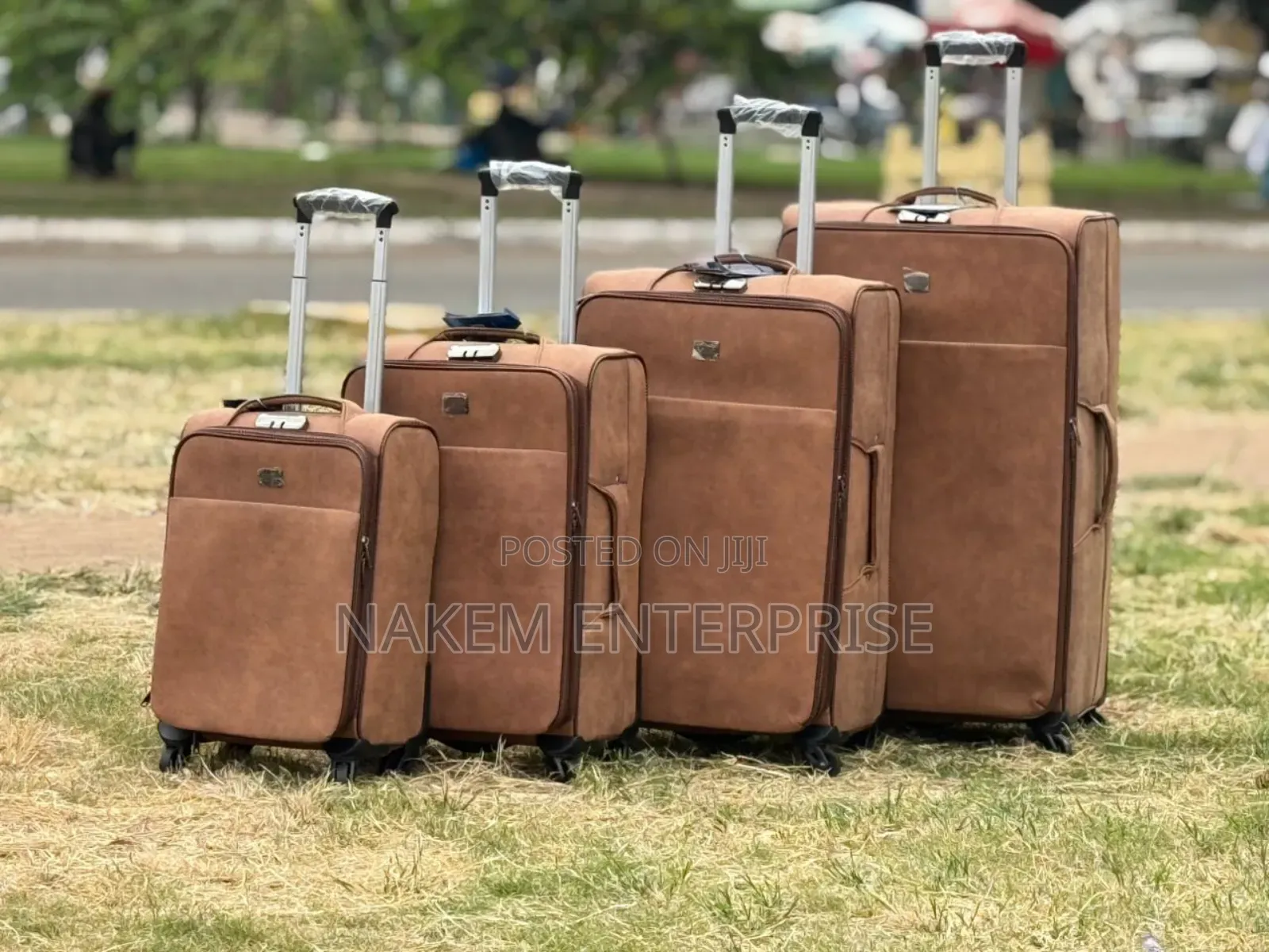 Marrent Genuine Leather 4in1 Trolling Travelling Luggage