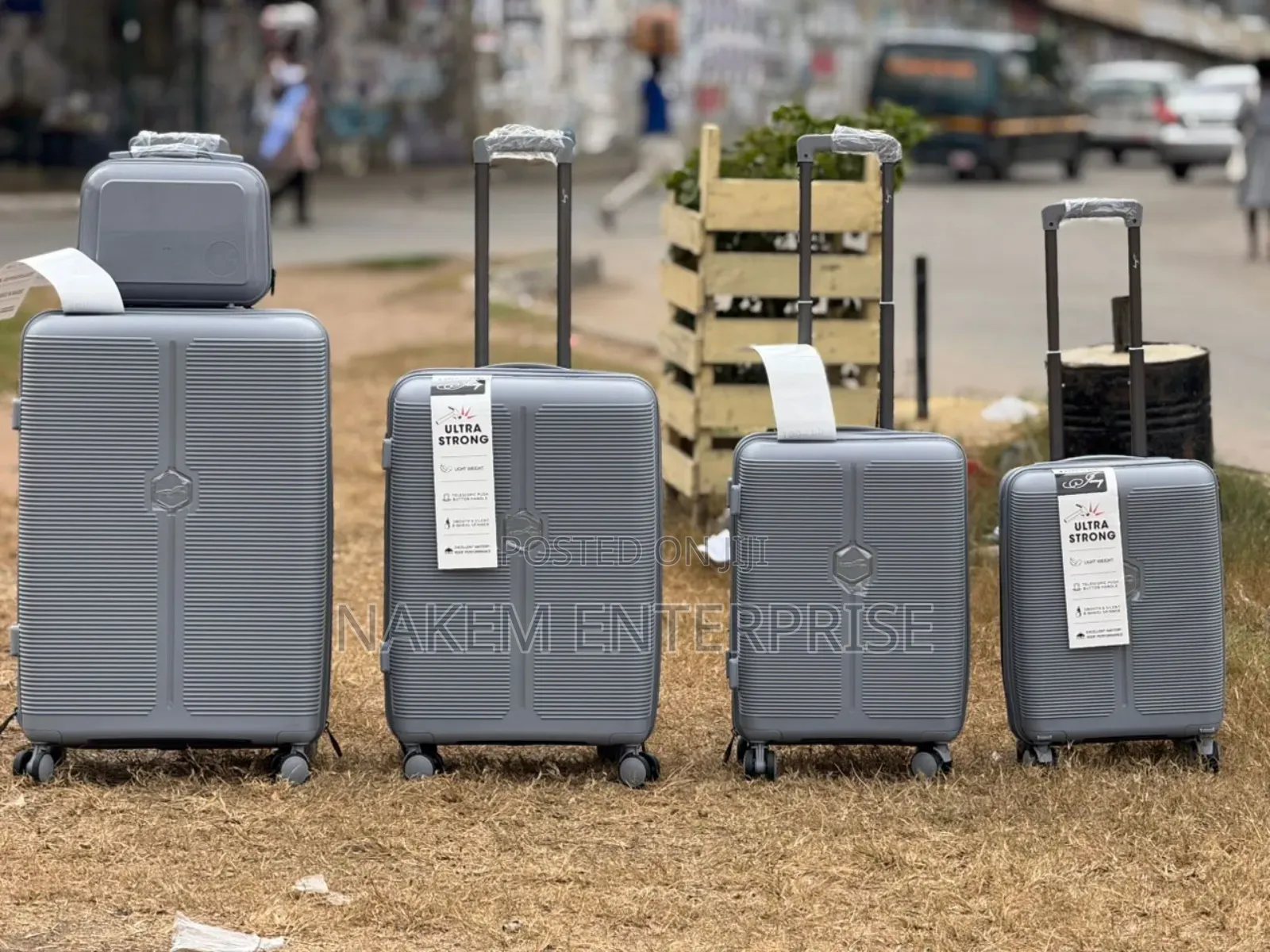 High-Quality Ultra Strong Trolling Luggage at Nakem Ent
