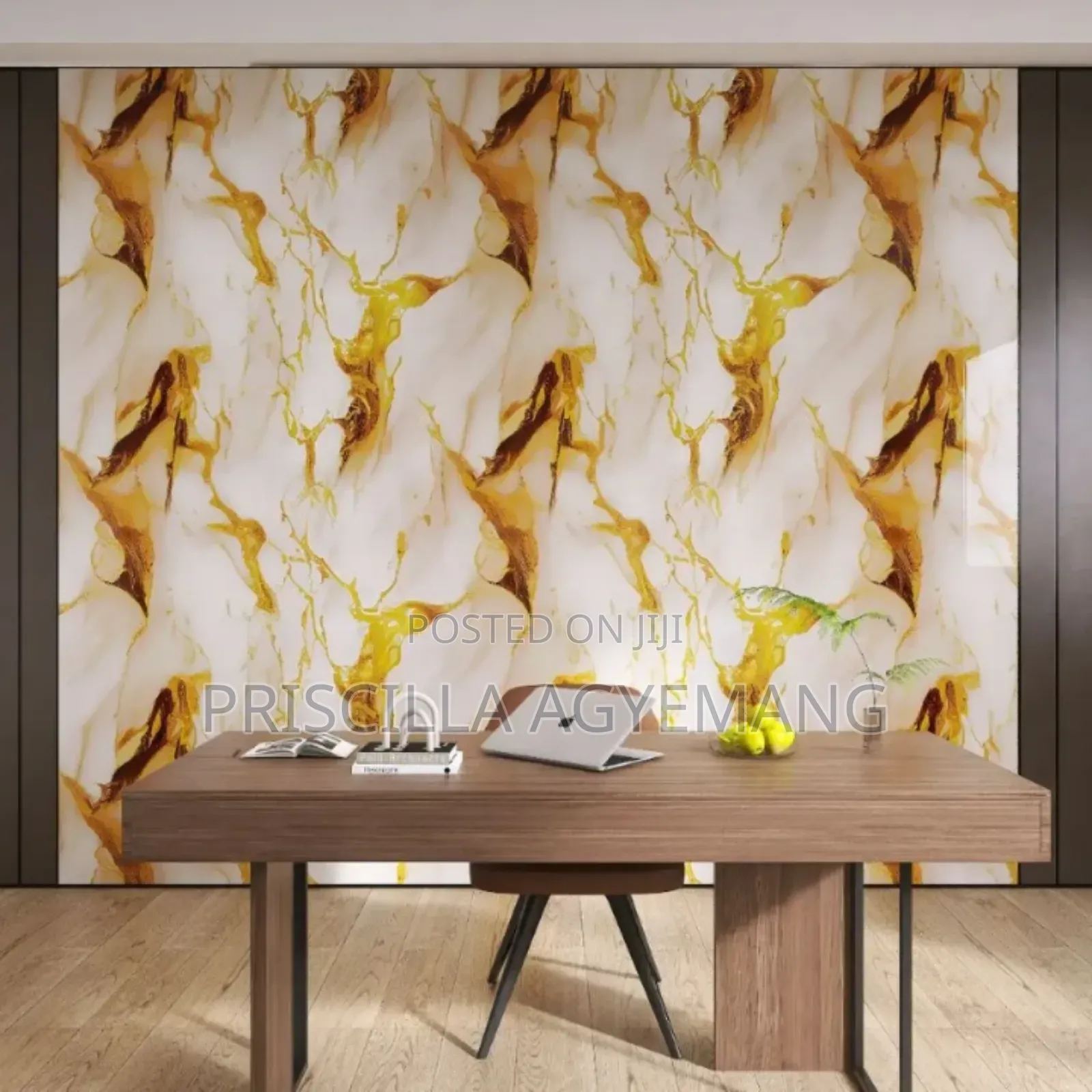 Waterproof Marble Stickers
