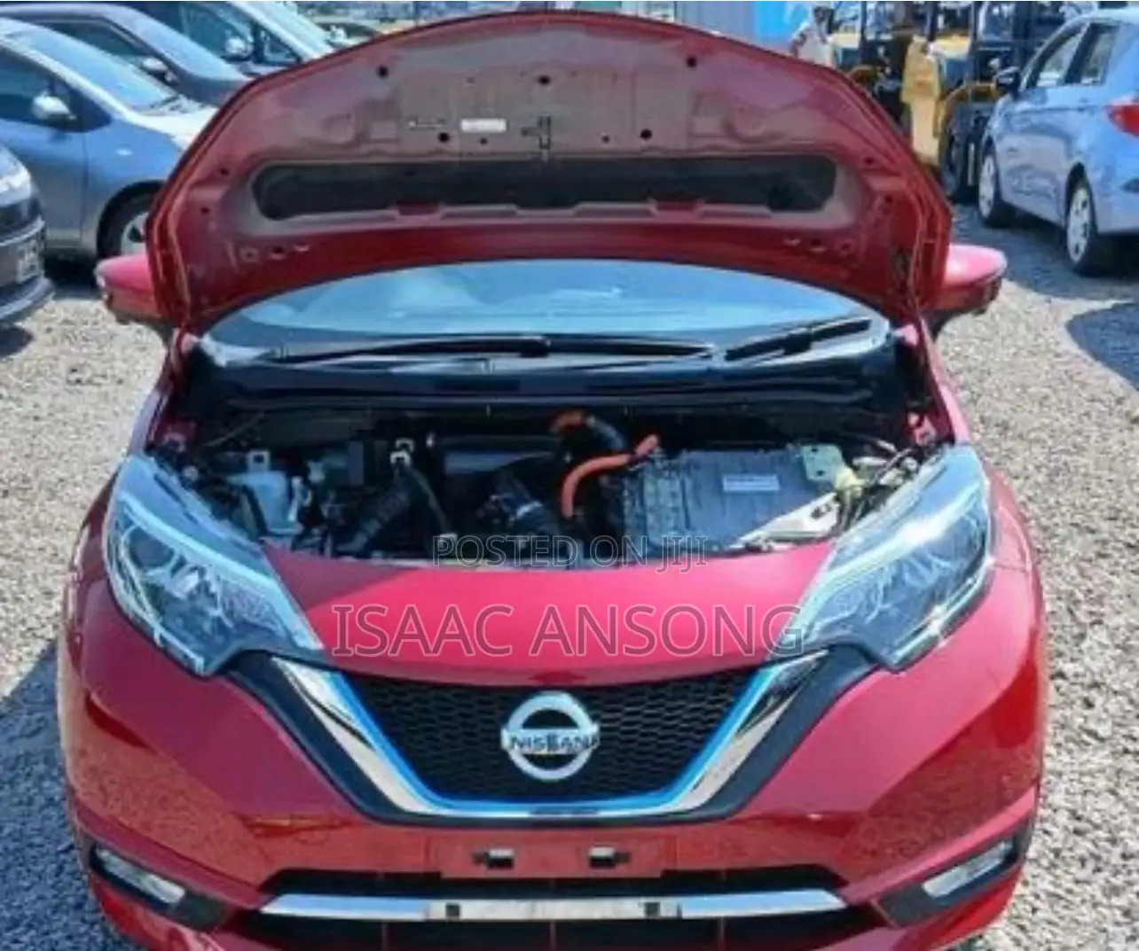 Nissan Note 1.2 Hybrid 2018 Red