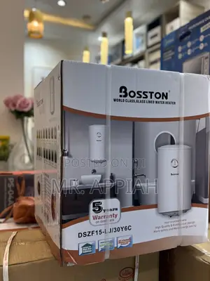 Sealed in Box Bosston 30 Liters Electric Water Heater(White) 