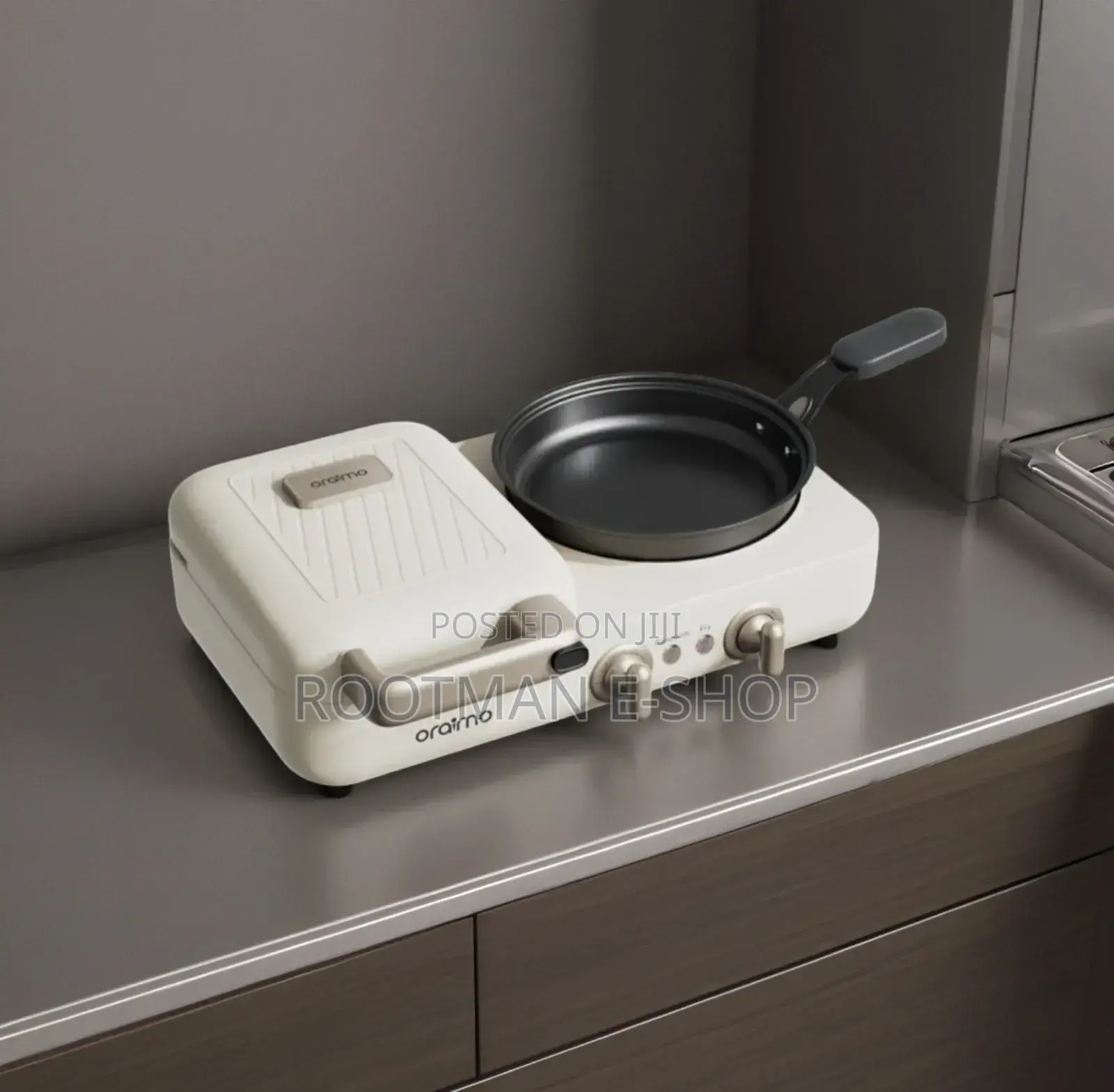Electric Breakfast Maker With Toaster, ( Very Convenient )