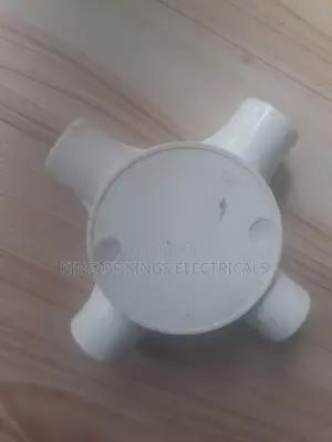 PVC 4-Way Circular Box – Durable and Easy Fitting