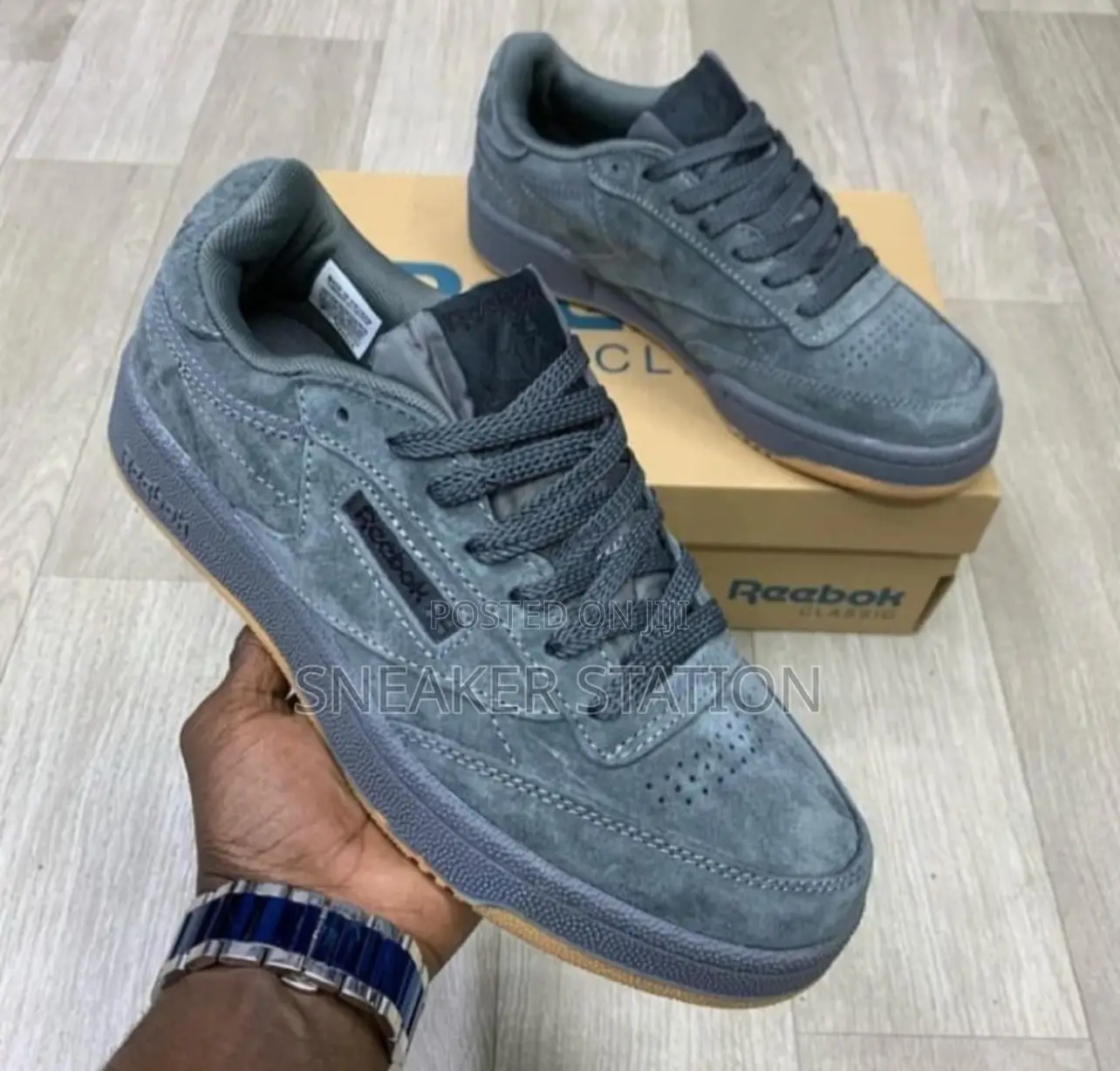 Reebok Classic Suede Grey Available