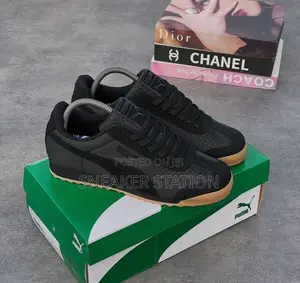 Puma Roma Sneaker Black/Brown