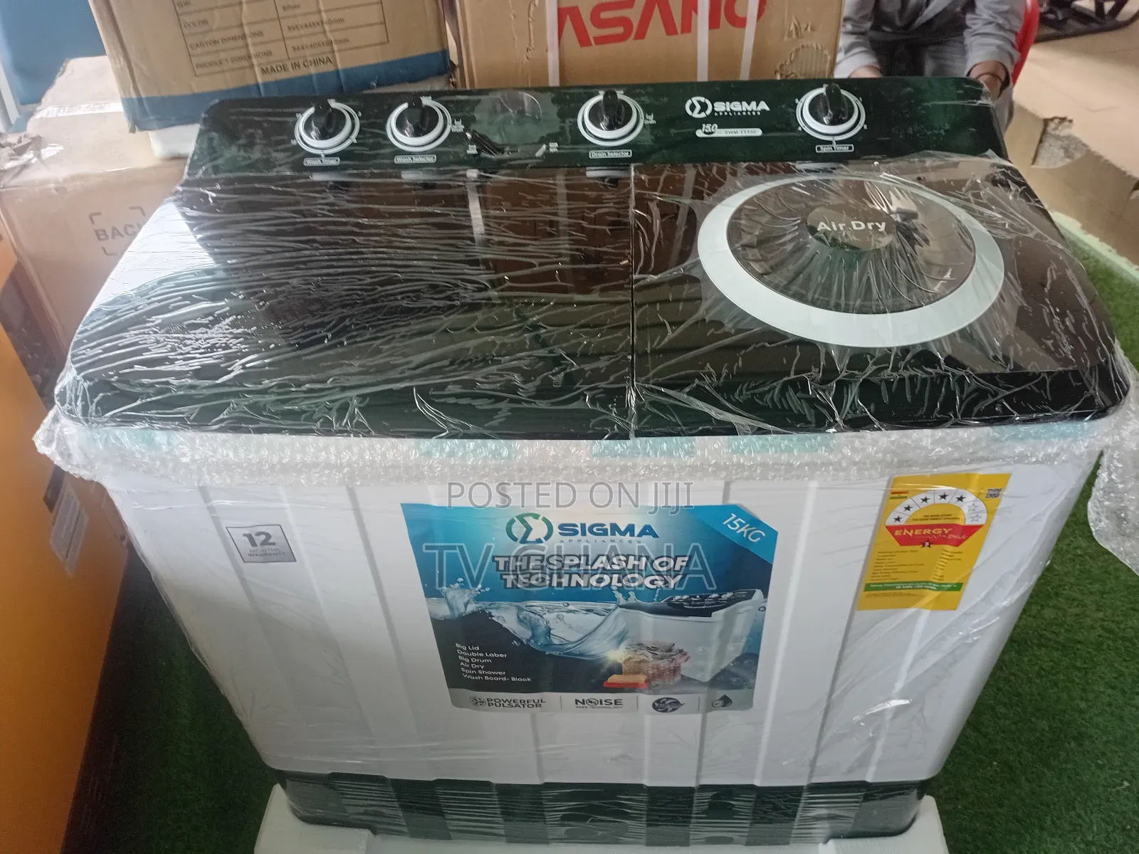 Heavy Load 15kg Washing Machine – Fast Efficient Cleaning