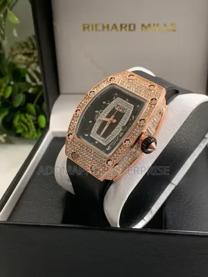 Ladies Richard Mille Silicon Strap Watch