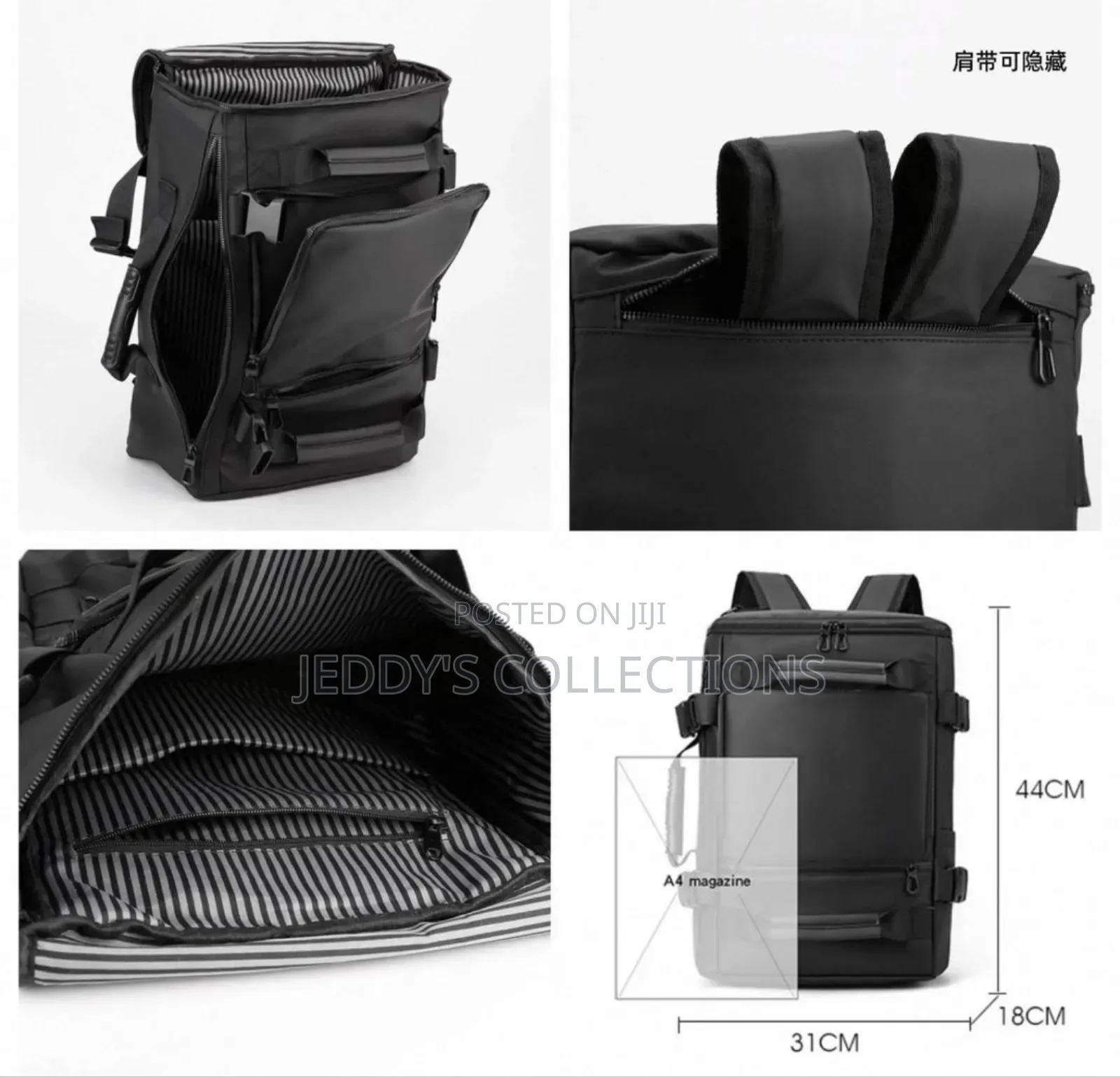 New Waterproof Laptop Backpack Fashion Brand With Shoulder Straps