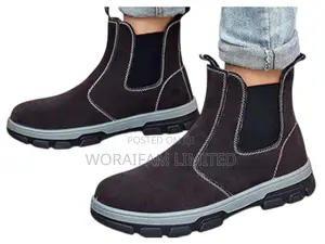 Easy Slip Steel Toe Safety Boot