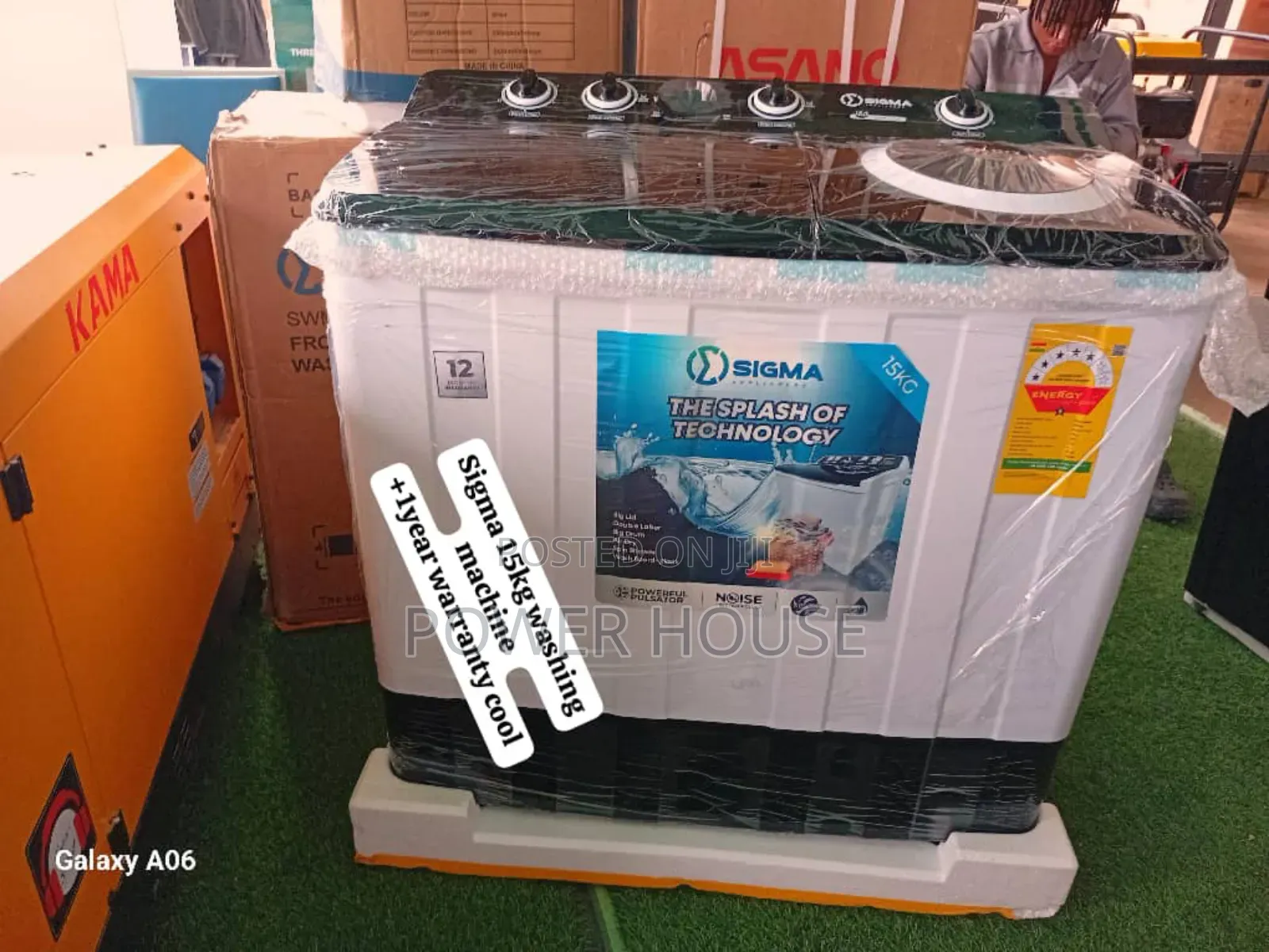 Digital Washer Sigma 15kg Washing Machine Cool Sigma 15kg Washing