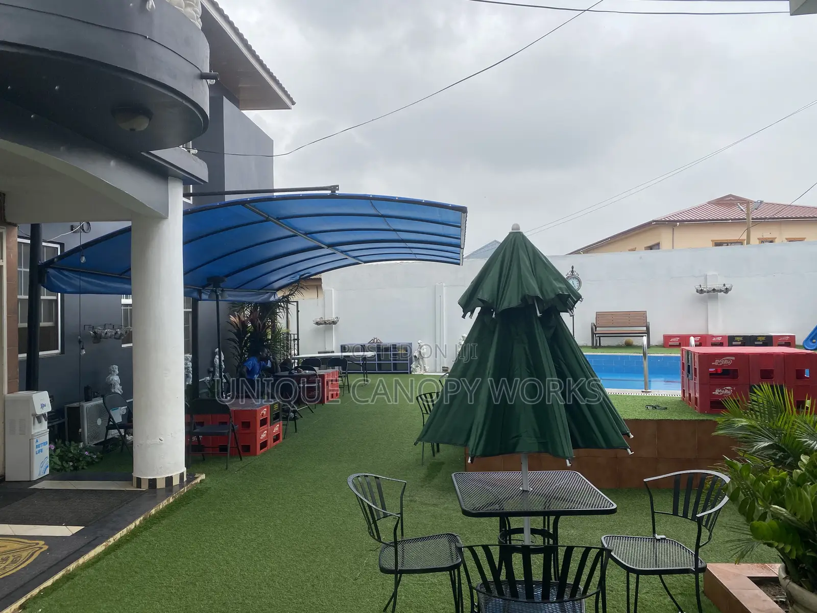 Pool Side Carport