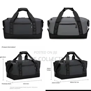 Unisex Large Capacity Waterproof Duffle Backpack for Gym and More