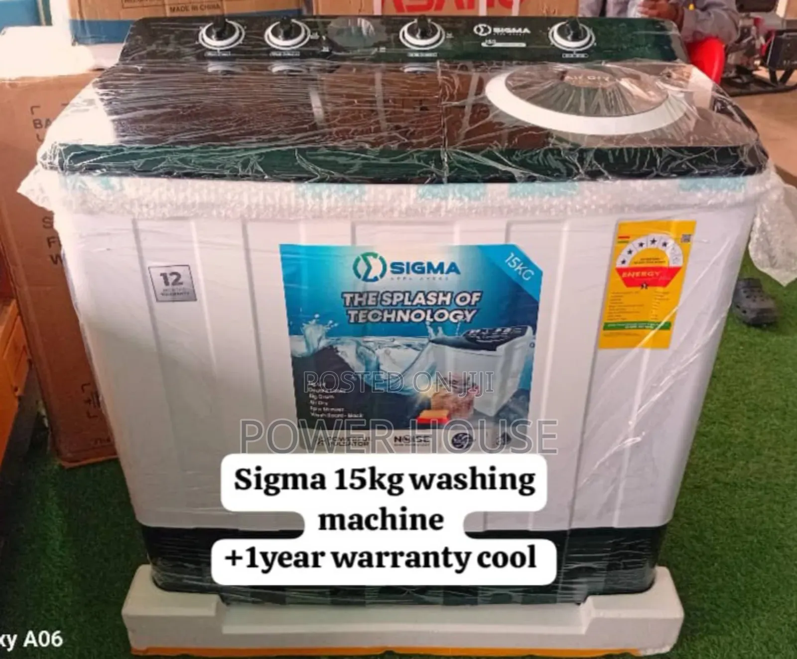 Basic Top Loader Sigma 15kg Washing Machine Cool Sigma 15kg Washing