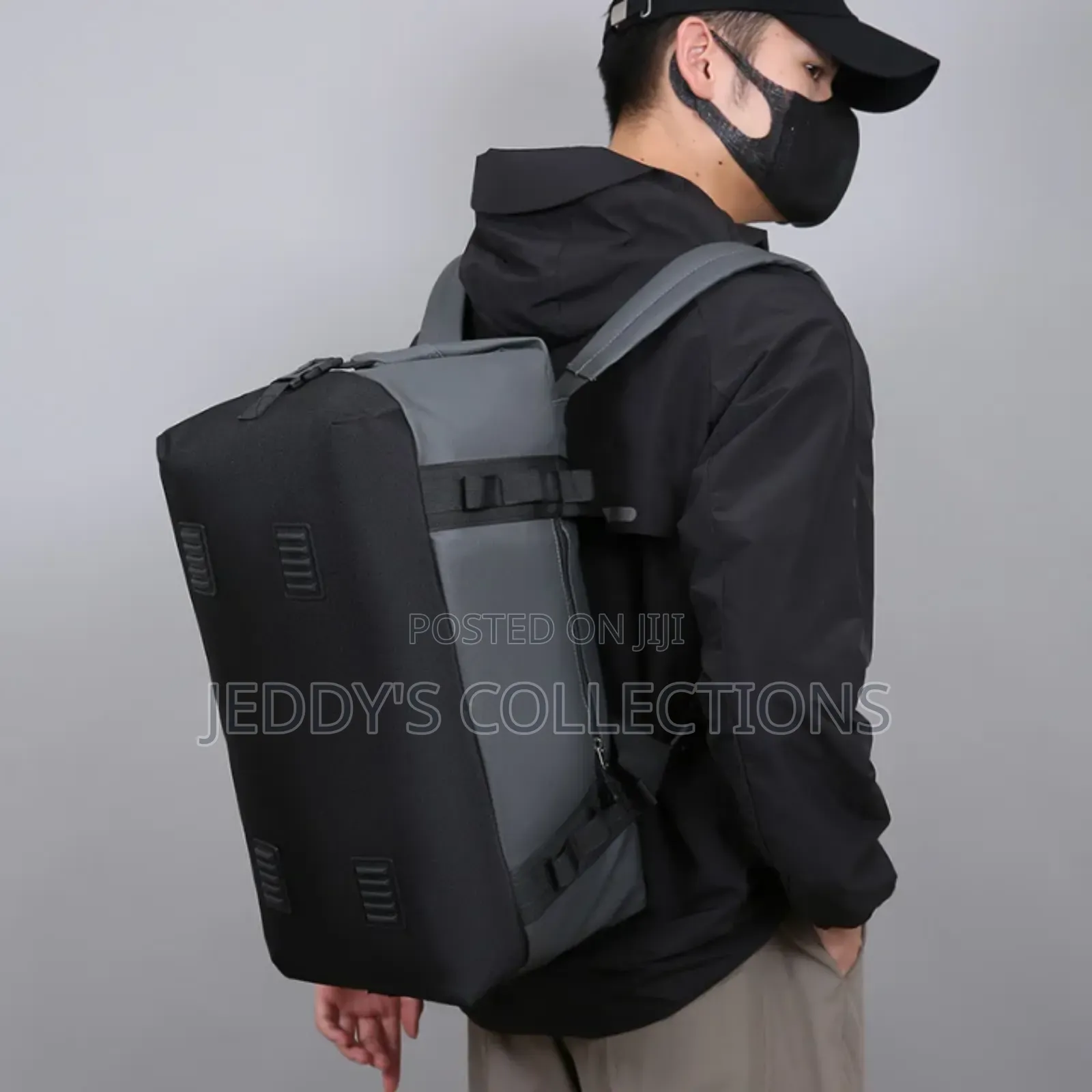 Unisex Large Capacity Waterproof Duffle Backpack for Gym and More