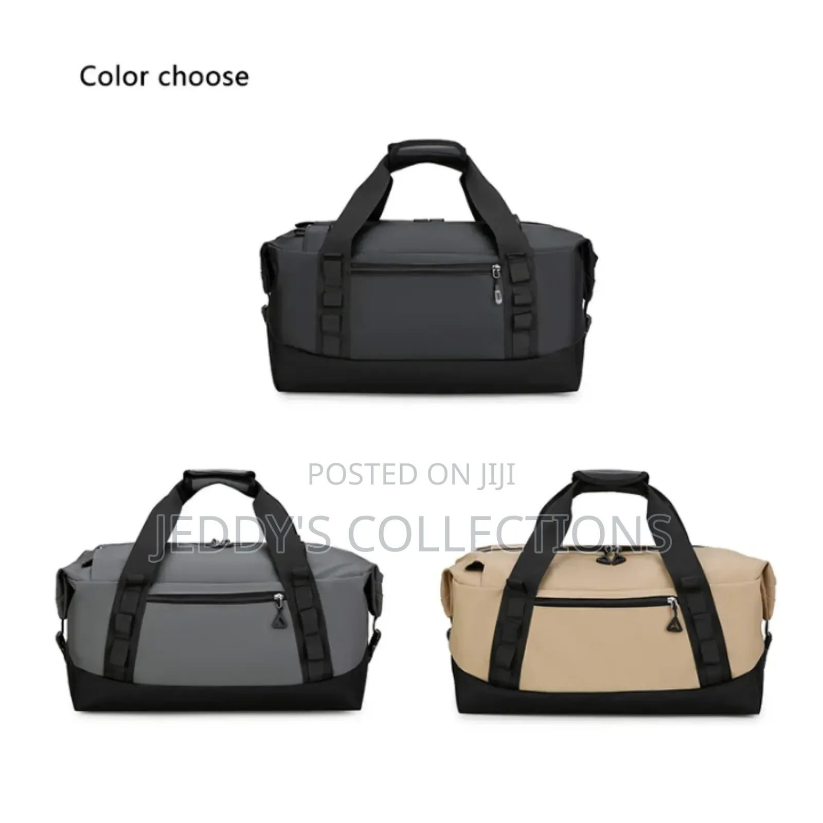 Unisex Large Capacity Waterproof Duffle Backpack for Gym and More