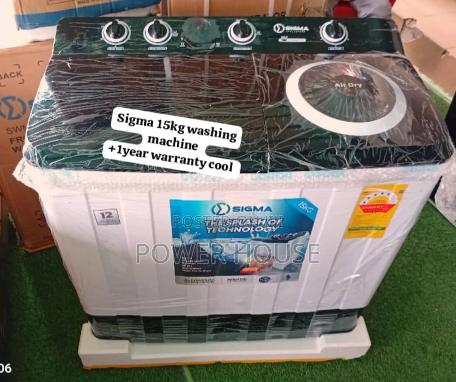 Premium Wash Sigma 15kg Washing Machine Cool Sigma 15kg Washing