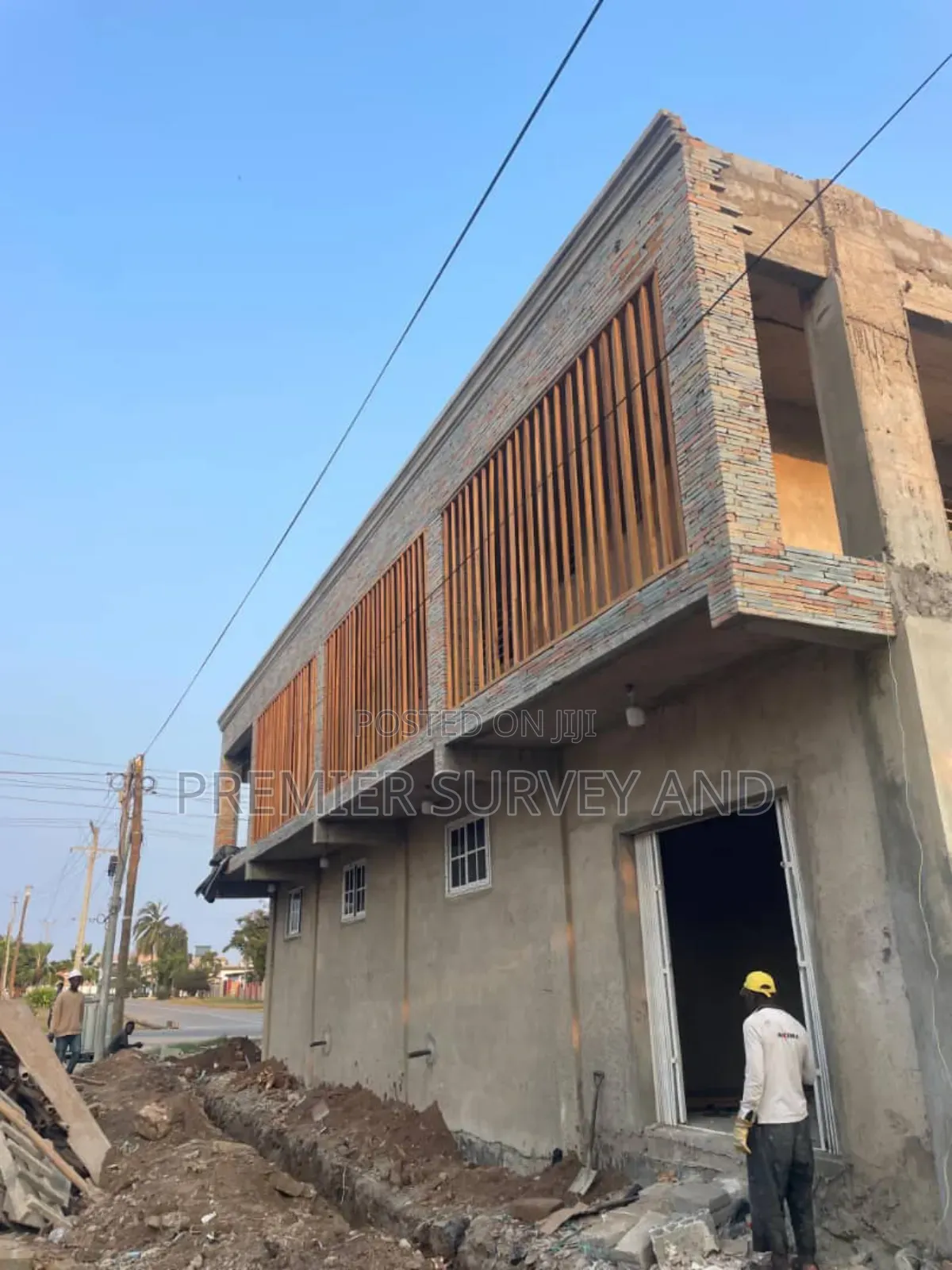 Wooden Strips Installation