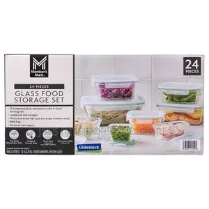Member S Mark 24_piece Glass Food Storage Set