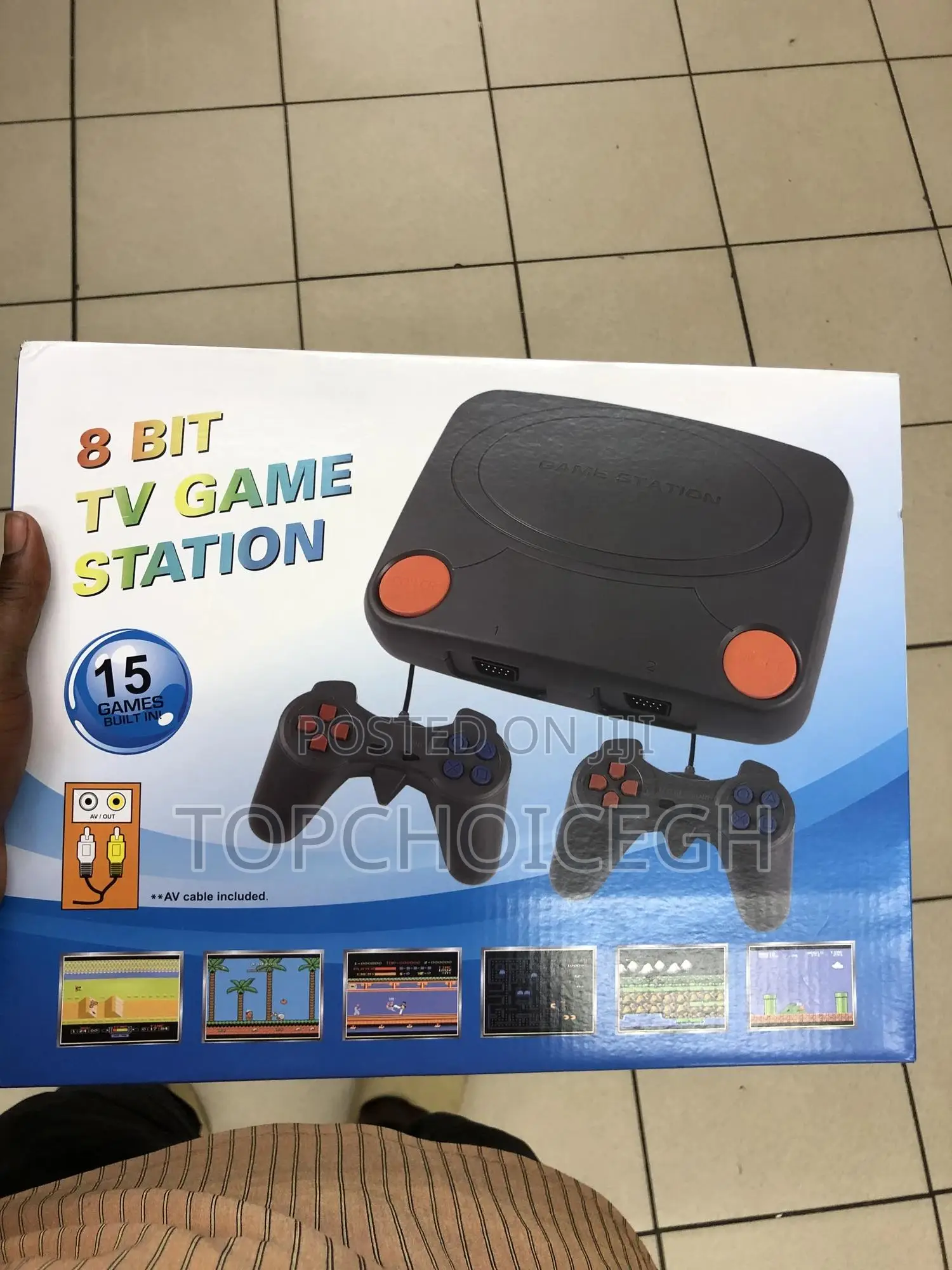 8-Bit Tv Game Station – Plug Play Fun