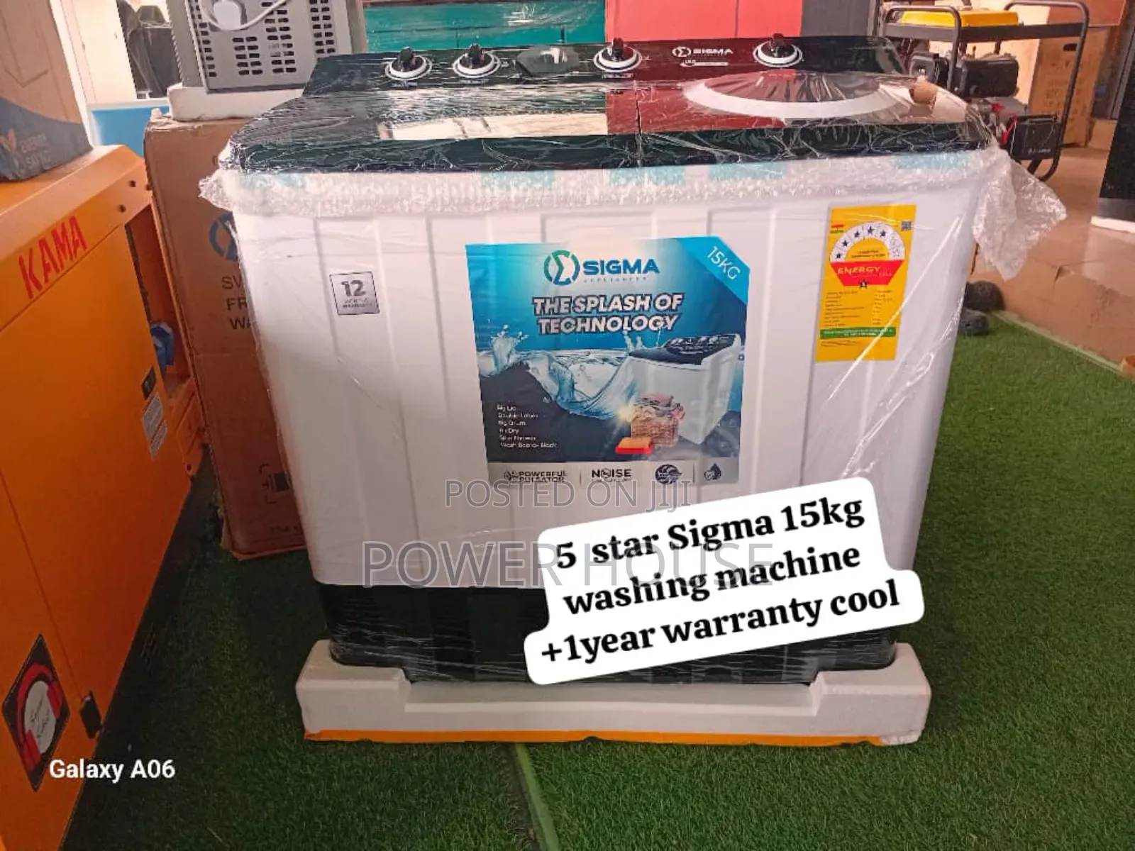 Super Quiet Sigma 15kg Washing Machine Cool Sigma 15kg Washing Machine