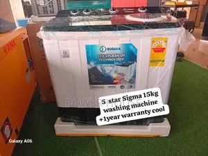 Super Quiet Sigma 15kg Washing Machine Cool Sigma 15kg Washing Machine