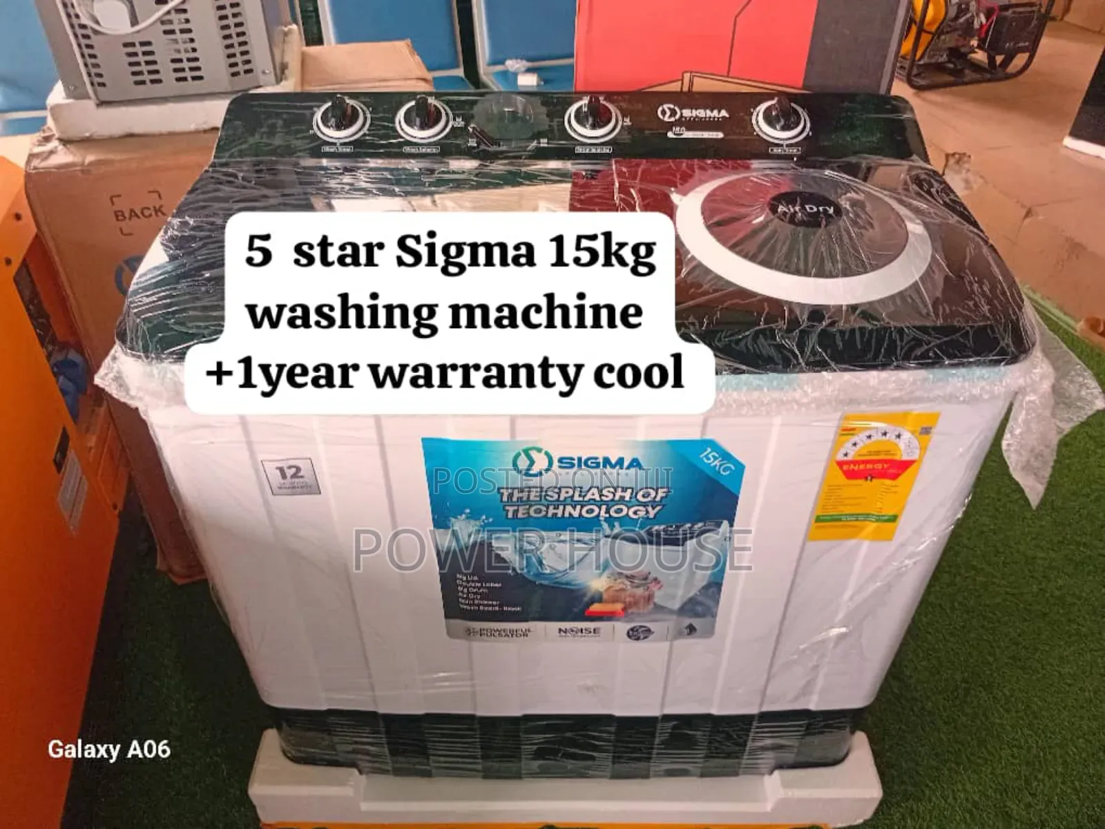Ultra-Clean Sigma 15kg Washing Machine Cool Sigma 15kg Washing Machine