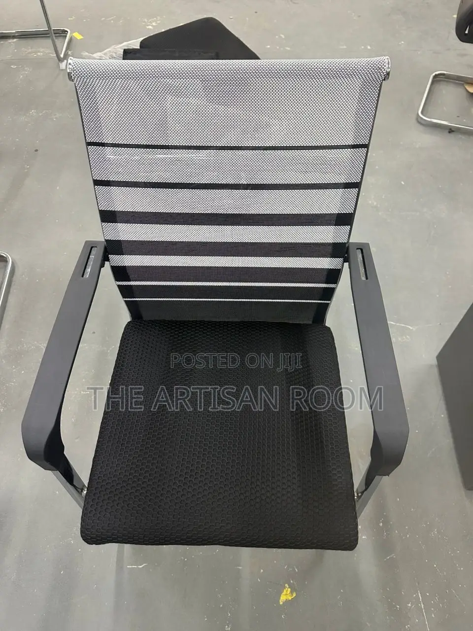 Black and White Official Chair