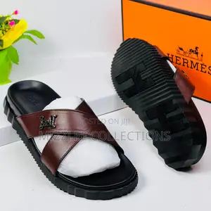 Classic Men Hermes Slippers