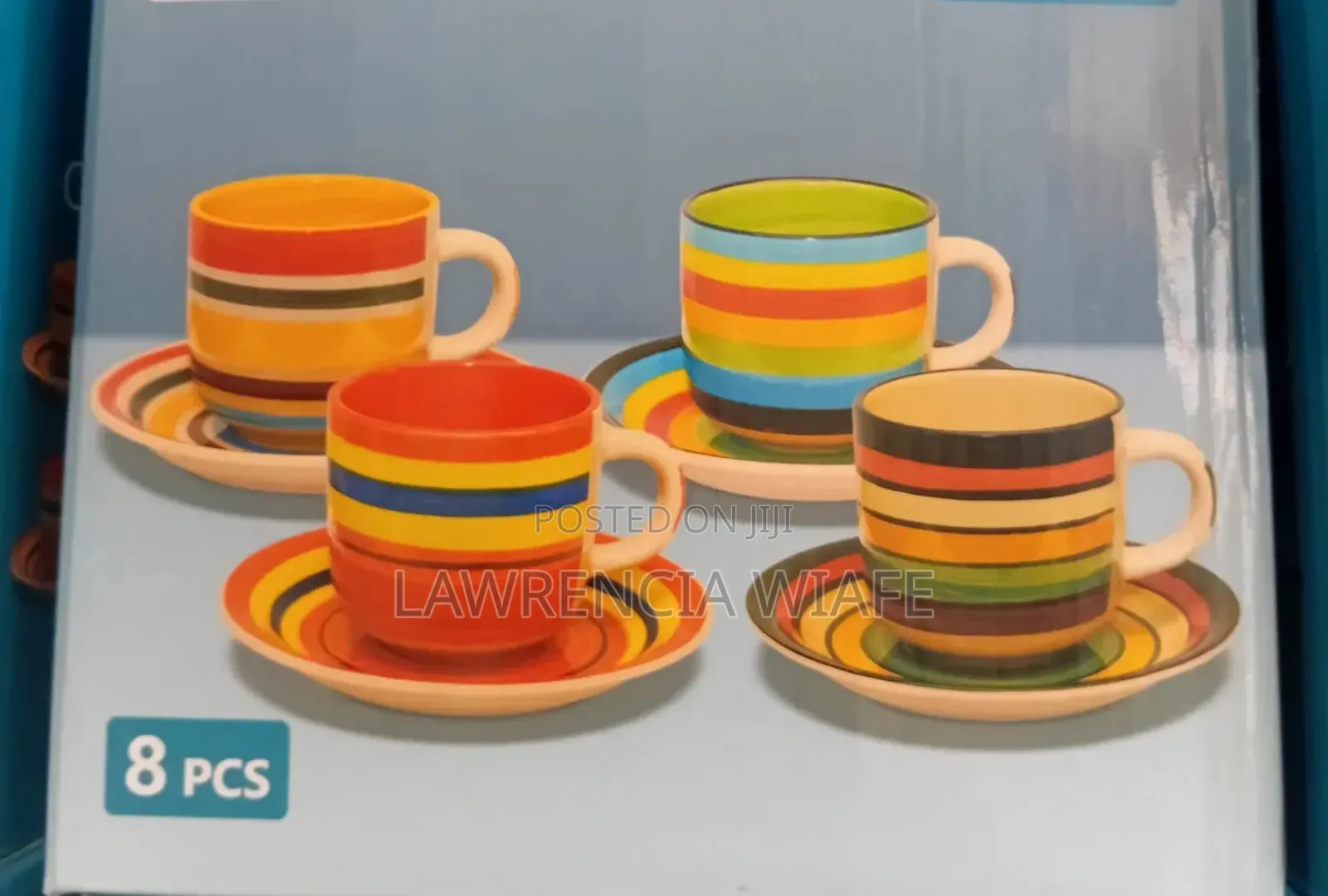 Ceramic Mug With Saucer