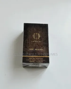 Amwaaj Epic Wood Perfume by Fragrance World, 100ml, Men's