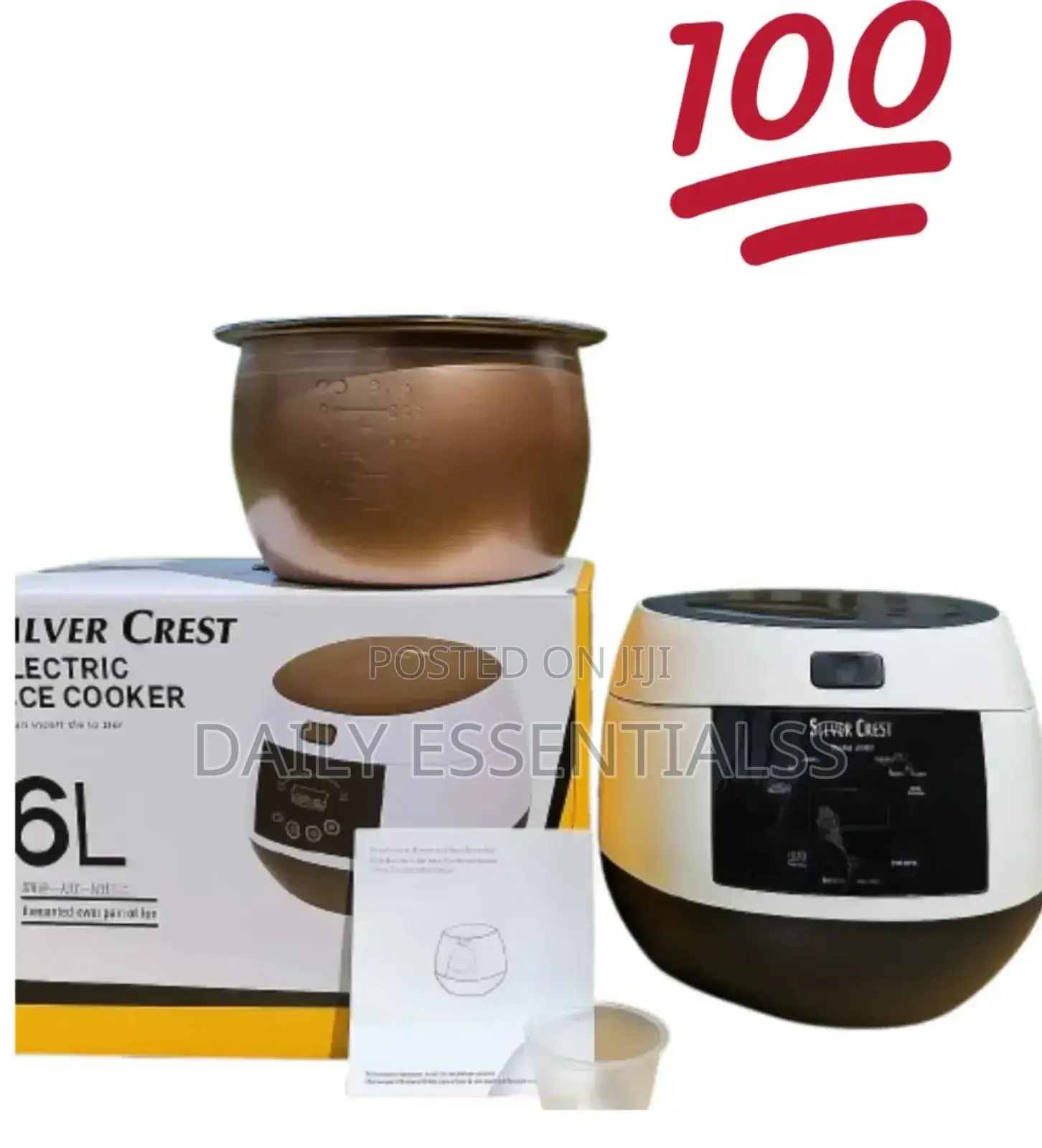 High-Quality 6 Litres Rice Cooker With Steamer Function