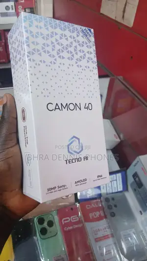 New Tecno Camon 40 256 GB Black