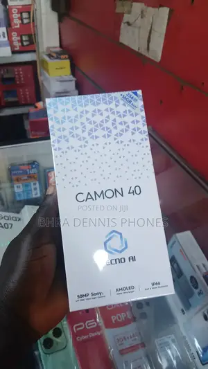 New Tecno Camon 40 256 GB Black