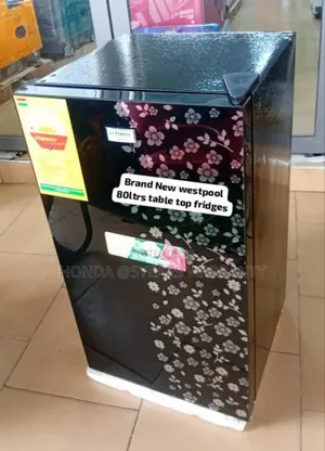 Table Top Westpool 80ltrs Black Fridge Westpool 80ltrs