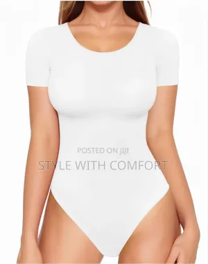 Round Neck Bodysuit- Stretchy.