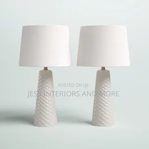 Table Lamp Set of 2 (Marble Base)